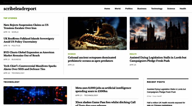 scribeleadreport.co.uk