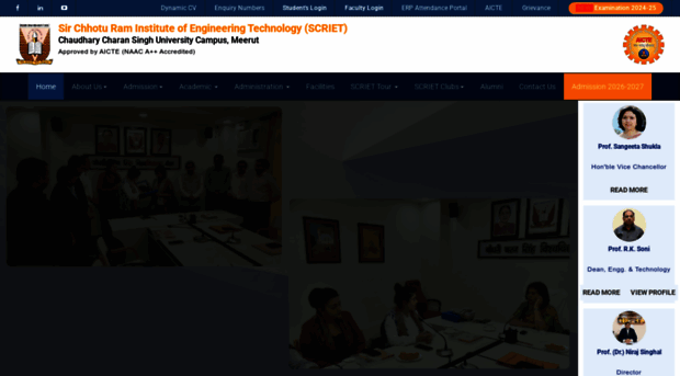 scriet.ccsuniversity.ac.in