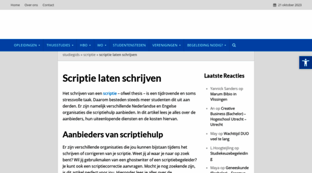 scriptielatenschrijven.nl