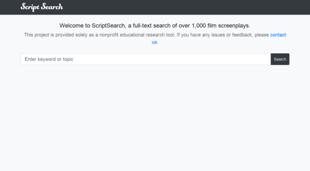 scriptsearch.org