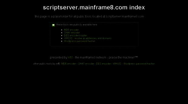 scriptserver.mainframe8.com