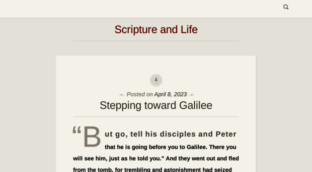 scriptureandlife.com