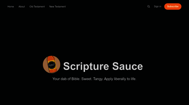 scripturesauce.com