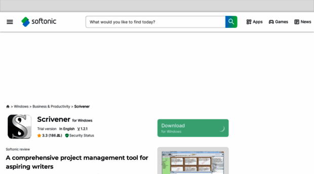 scrivener-beta.en.softonic.com