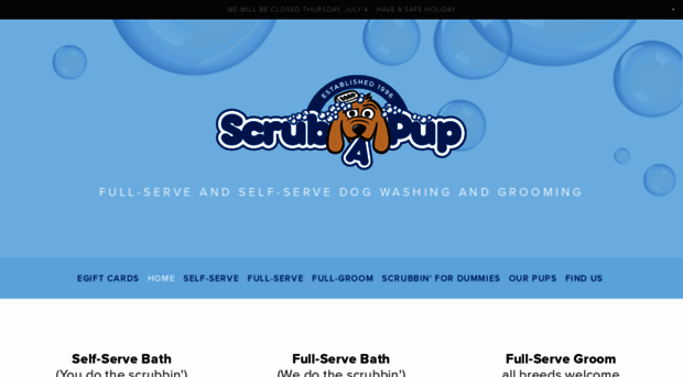 scrubapupdogwash.com