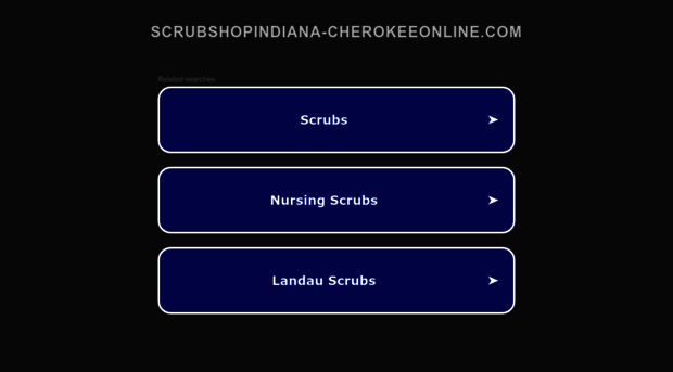 scrubshopindiana-cherokeeonline.com