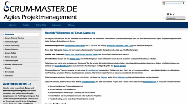 scrum-master.de