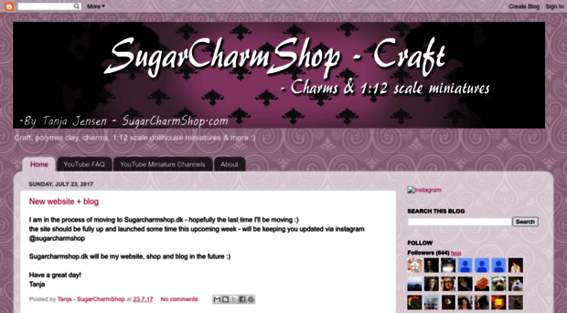 SugarCharmShop Craft; Polymer clay, jewelry and 1:12 scale