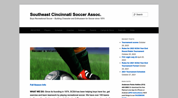 scsa-soccer.org