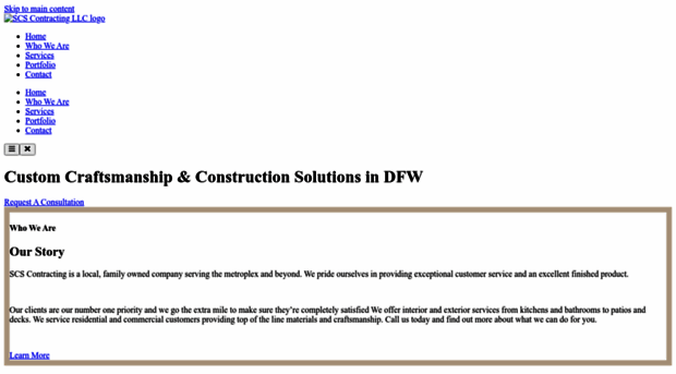 scscontractingllc.net