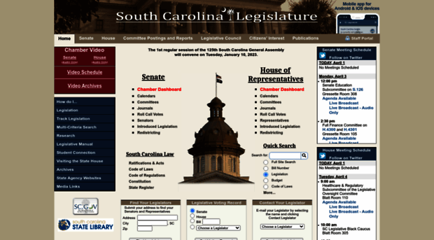 scstatehouse.com