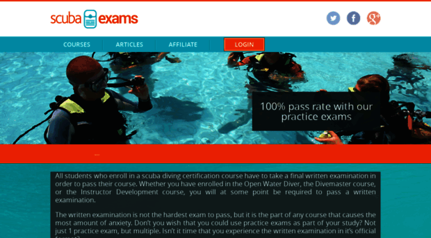 scubaexams.com