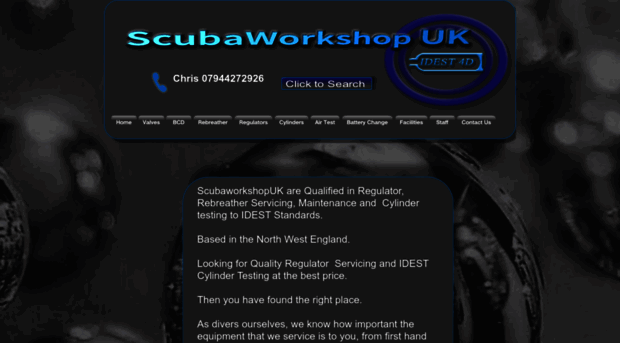 scubaworkshopuk.co.uk