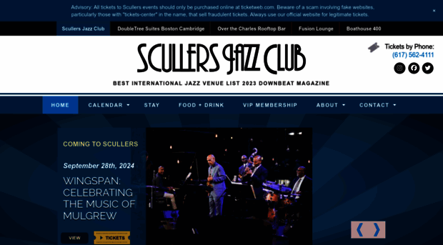 scullersjazz.com