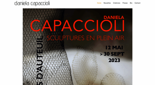 sculpture-danielacapaccioli.com