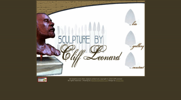 sculpturebycliffleonard.com