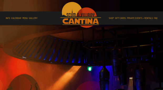 scumandvillainycantina.com