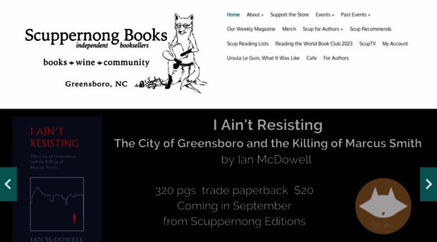 scuppernongbooks.com