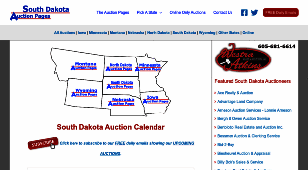 sdauctions.com