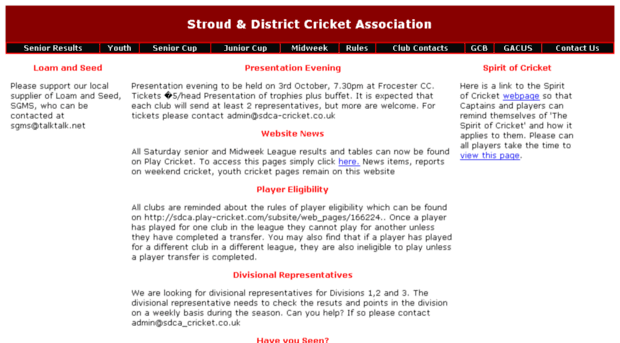 sdca-cricket.co.uk