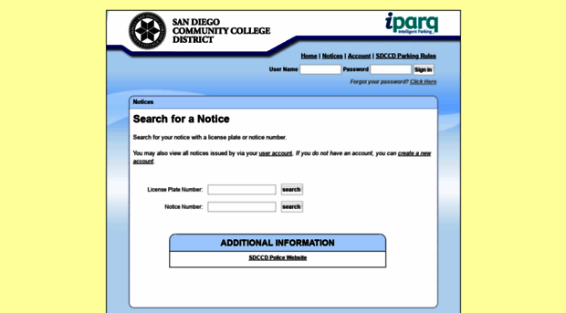 sdccdparking.com