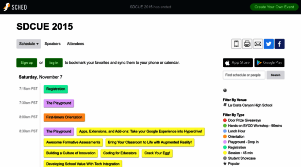 sdcue2015.sched.org