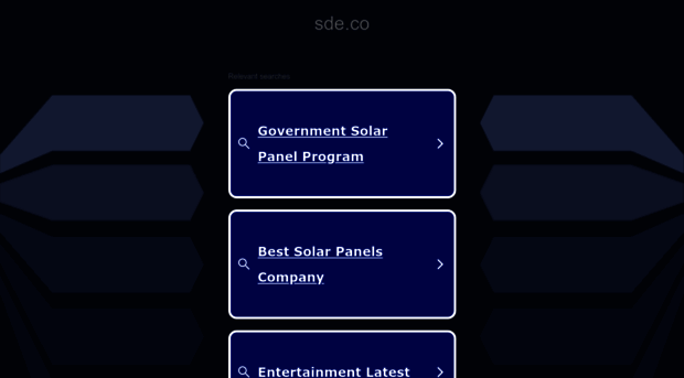 sde.co