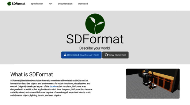 sdformat.org