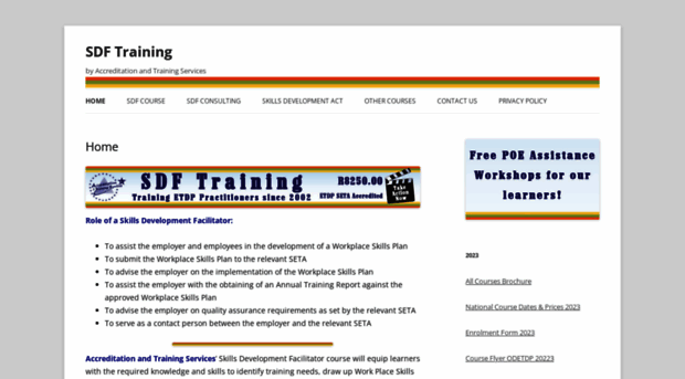 sdftraining.co.za