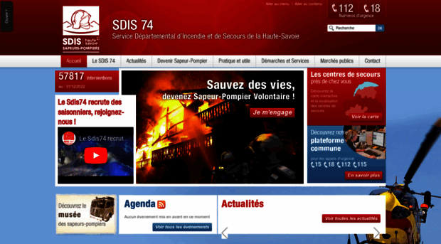 sdis74.fr