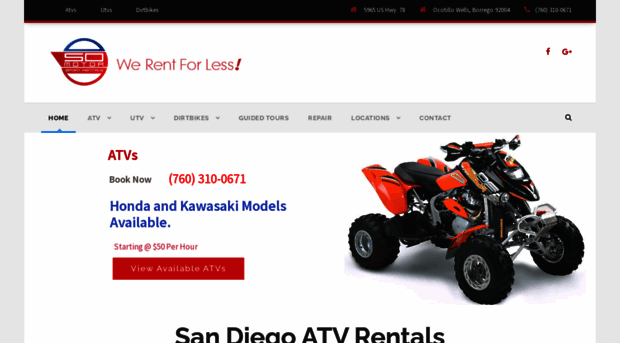 sdmotorsportrentals.com