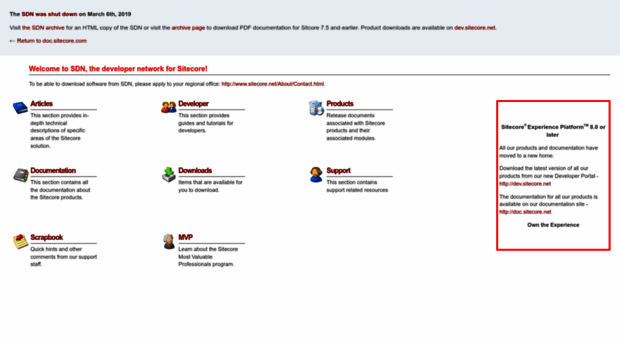 sdn5.sitecore.net