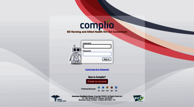 sdnahsec.complio.com