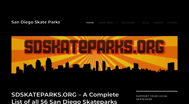 sdskateparks.org