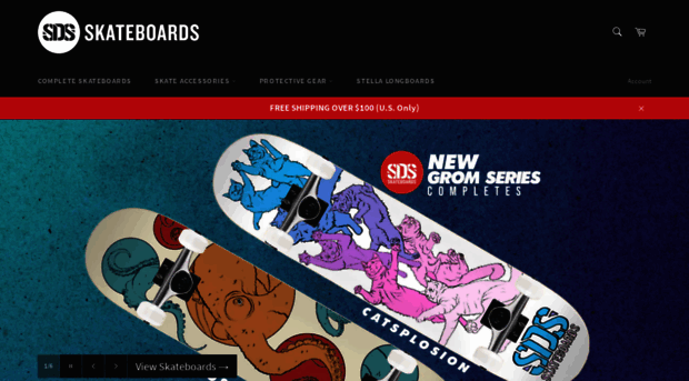 sdsskateboards.com