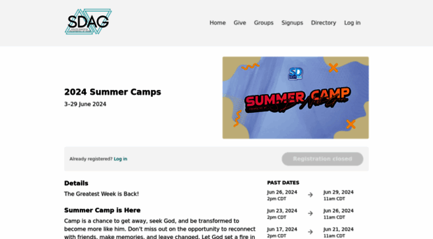 sdsummercamp.com