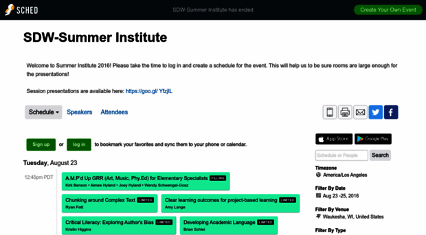 sdwsummerinstitute2016.sched.org