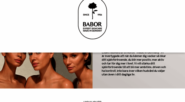 se.babor.com