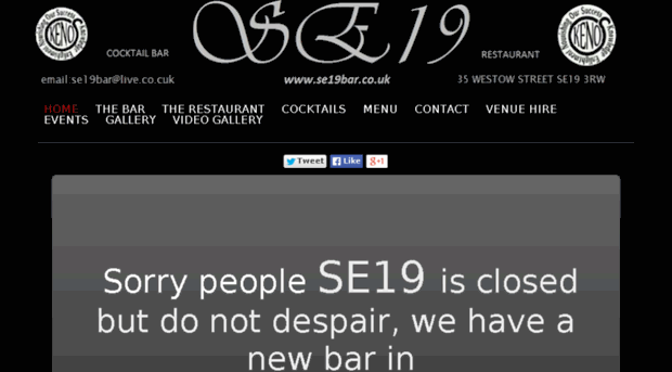 se19bar.co.uk