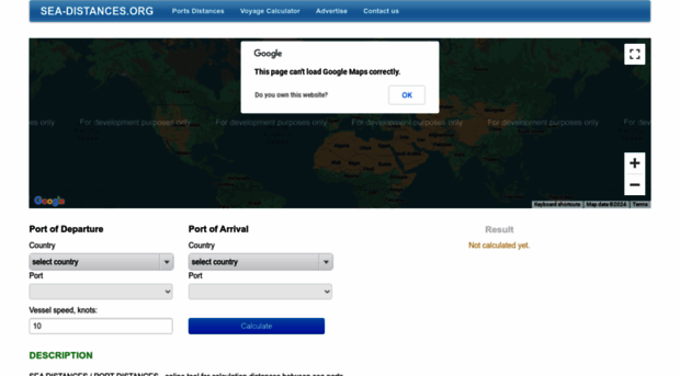 sea-distances.org