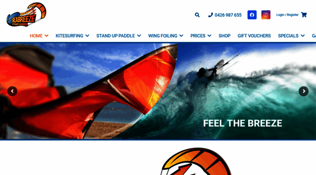 seabreezekitesurfschool.com