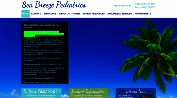 seabreezepediatrics.com