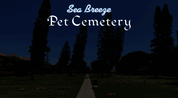 seabreezepetcemetery.com