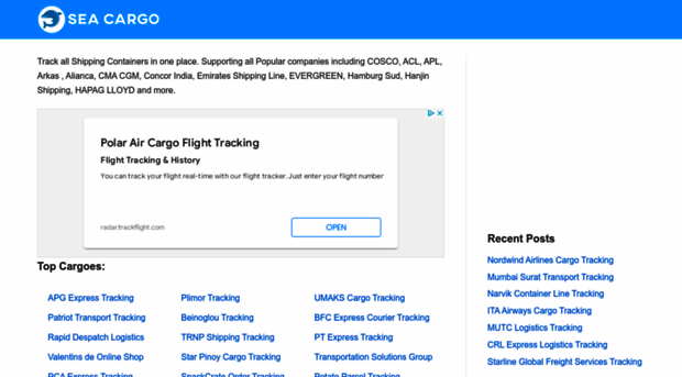 seacargotracking.com