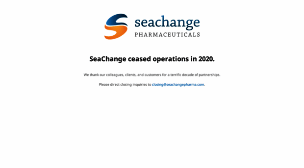 seachangepharma.com