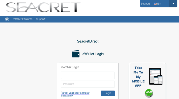 seacretdirect.globalewallet.com