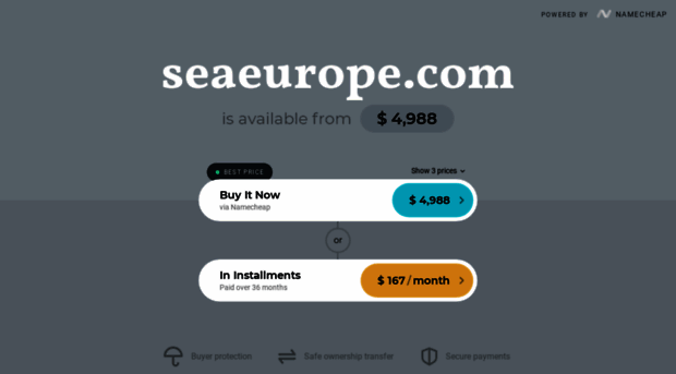 seaeurope.com