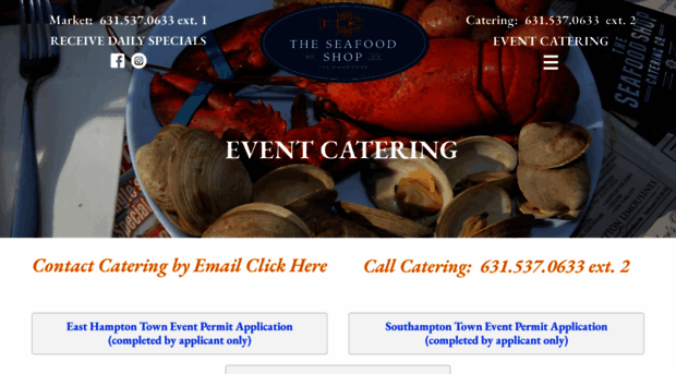 seafoodshopcatering.com