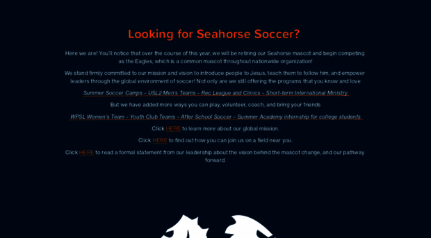 seahorsesoccer.com