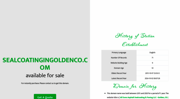 sealcoatingingoldenco.com